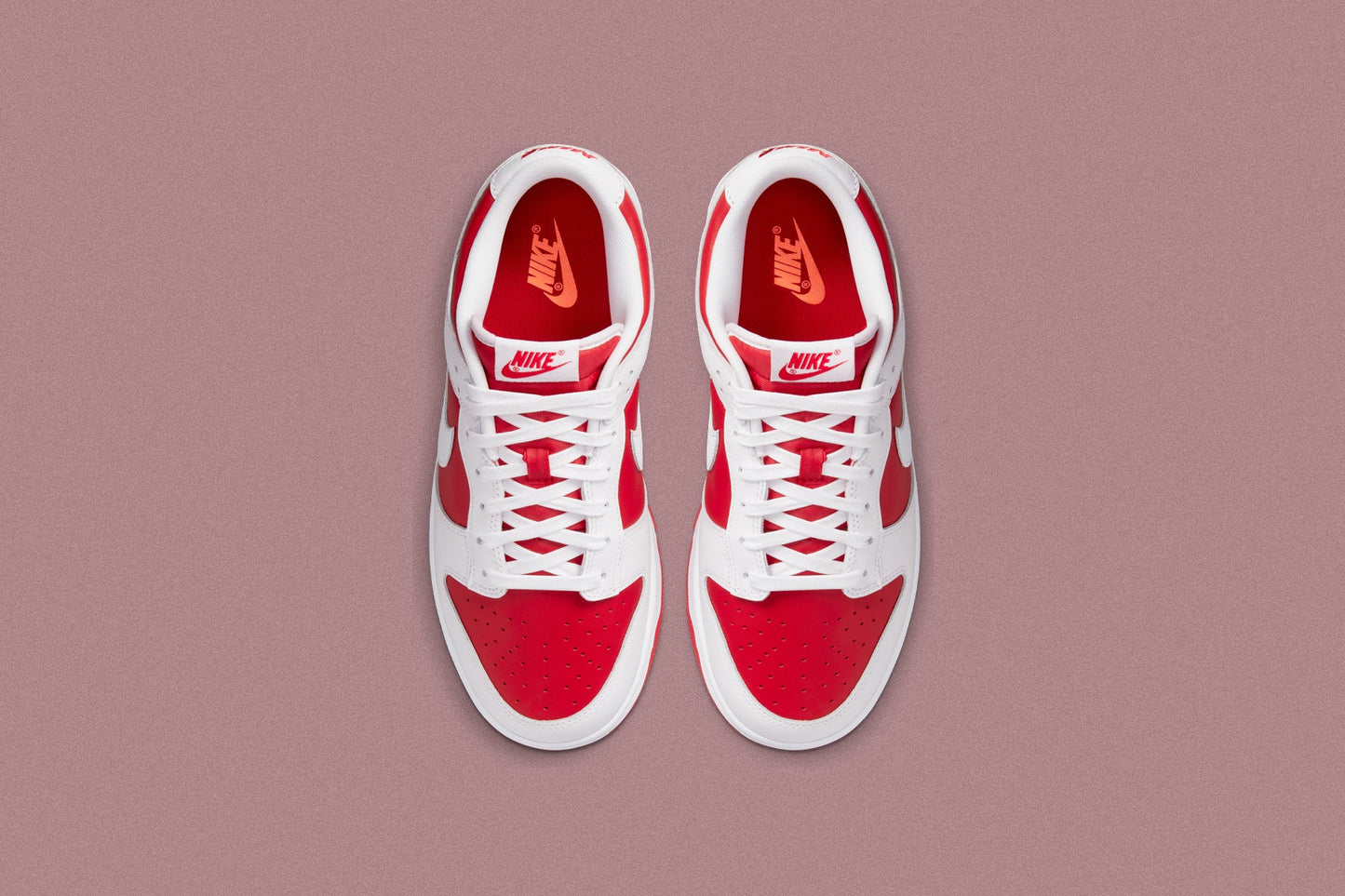 Dunk Low Retro 'Championship'- University Red/White