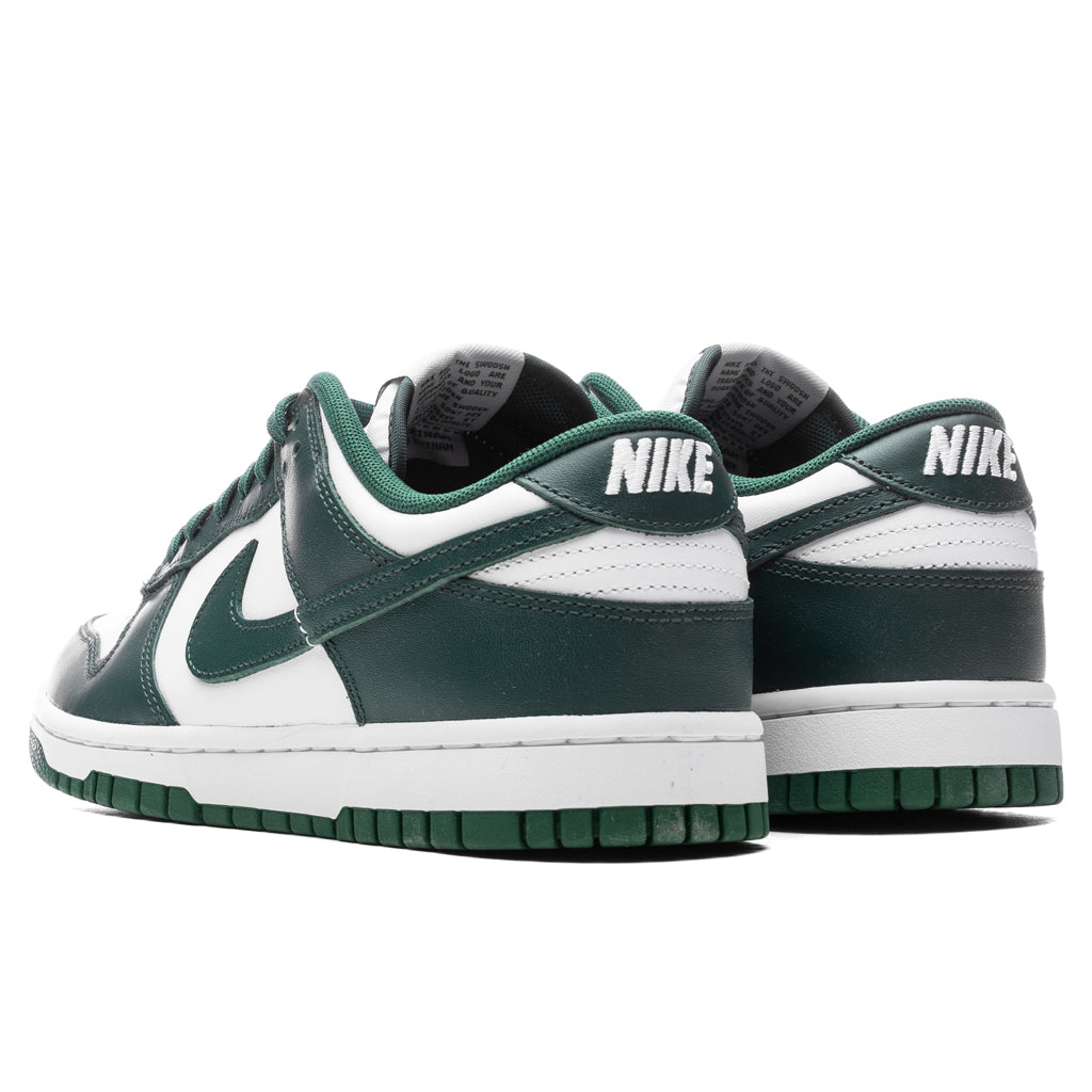 Dunk Low 'Michigan State' - White/Team Green
