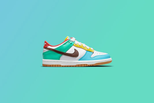 Dunk Low SE (GS) - White/Light Chocolate