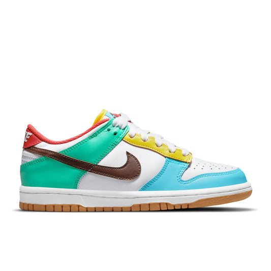 Dunk Low SE (GS) - White/Light Chocolate