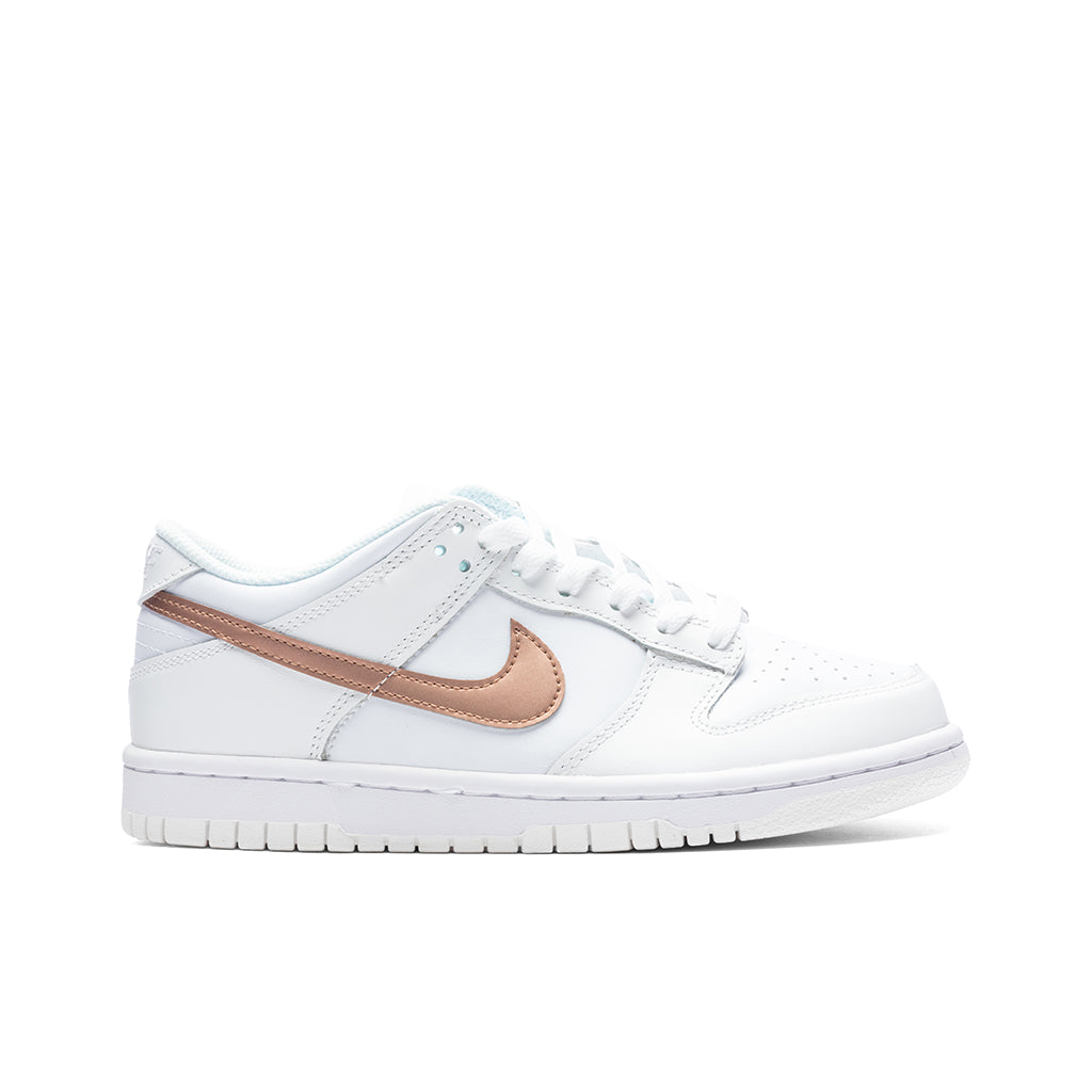 Dunk Low (GS) - White/Metallic Red/Summit White