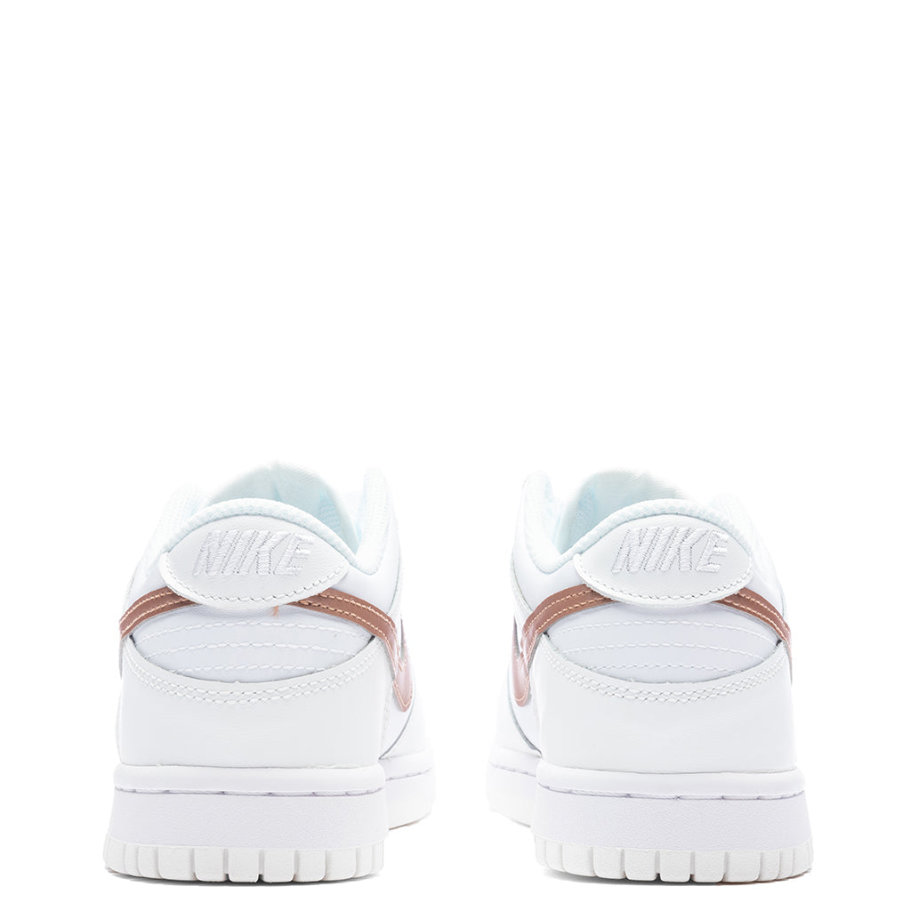 Dunk Low (GS) - White/Metallic Red/Summit White