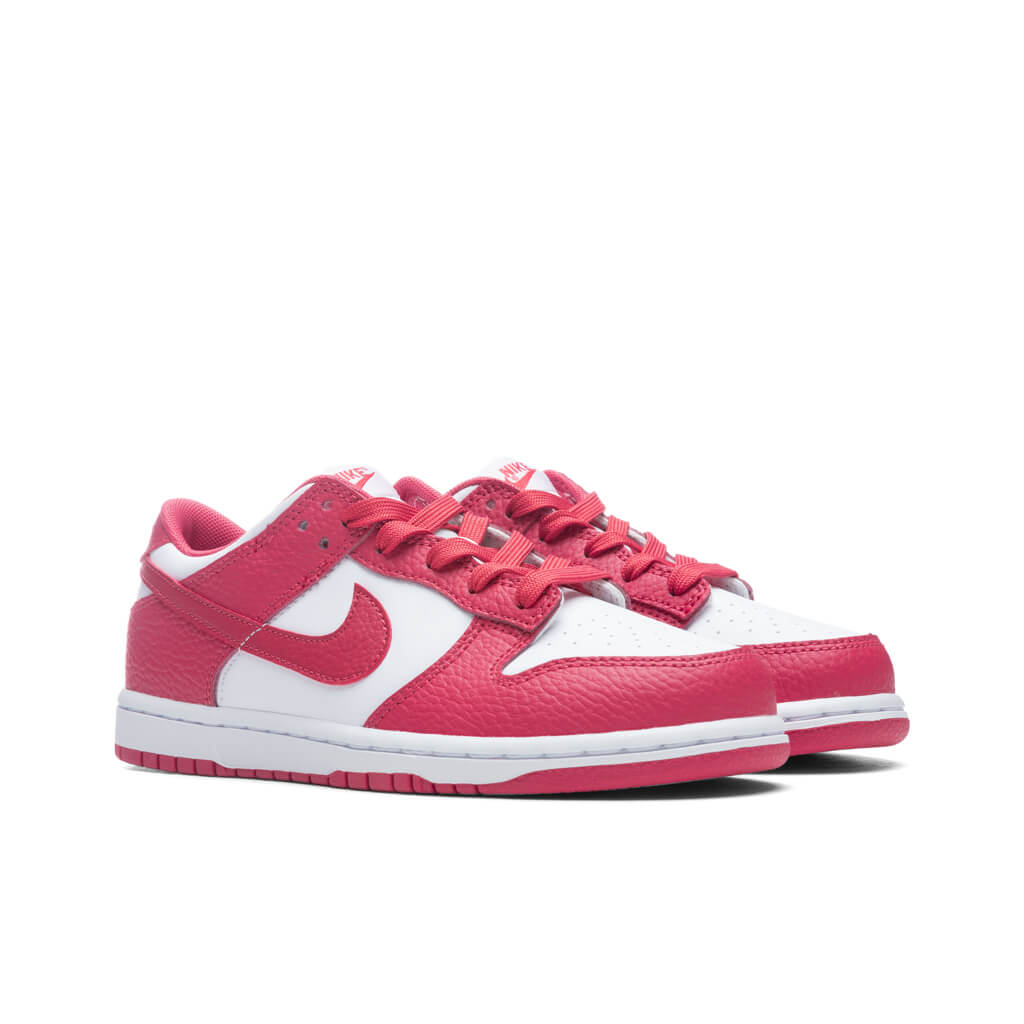 Dunk Low (PS) - White/Archaeo Pink