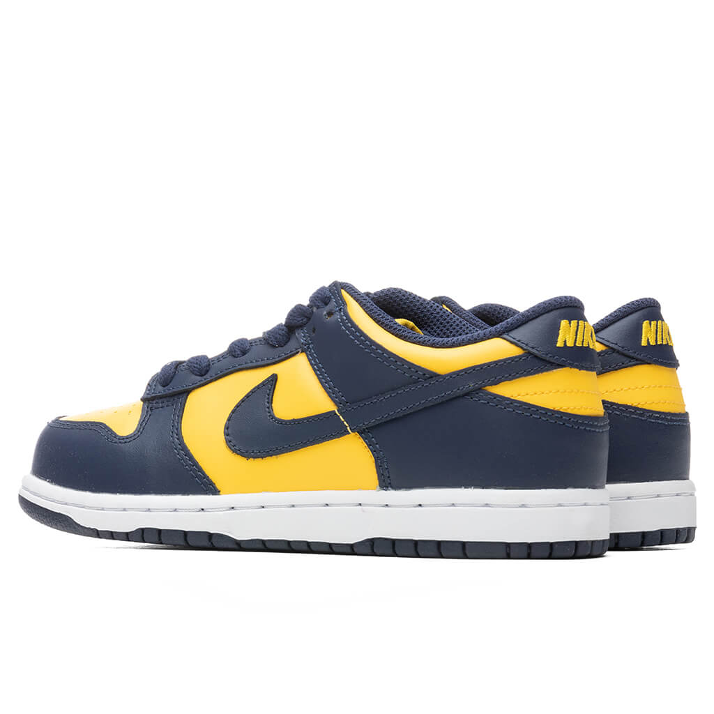 Dunk Low (PS) - Varsity Maize/ Midnight Navy