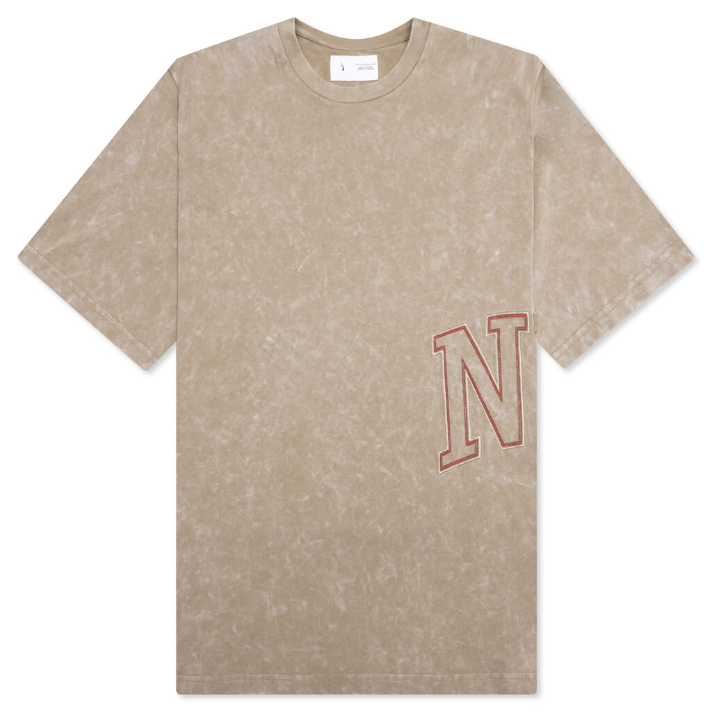 Fadeaway T-Shirt - Khaki/University Red