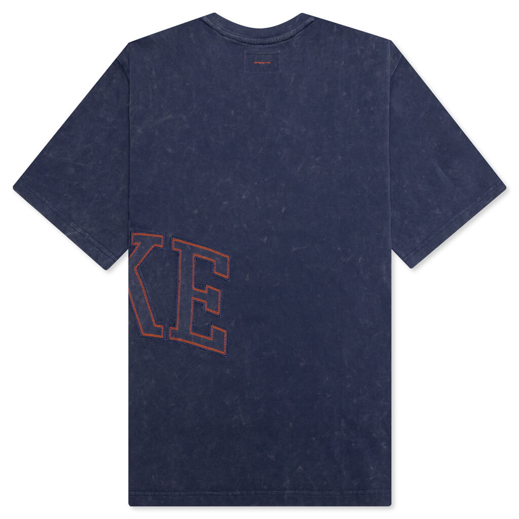 Fadeaway T-Shirt - Midnight Navy/Orange Blaze