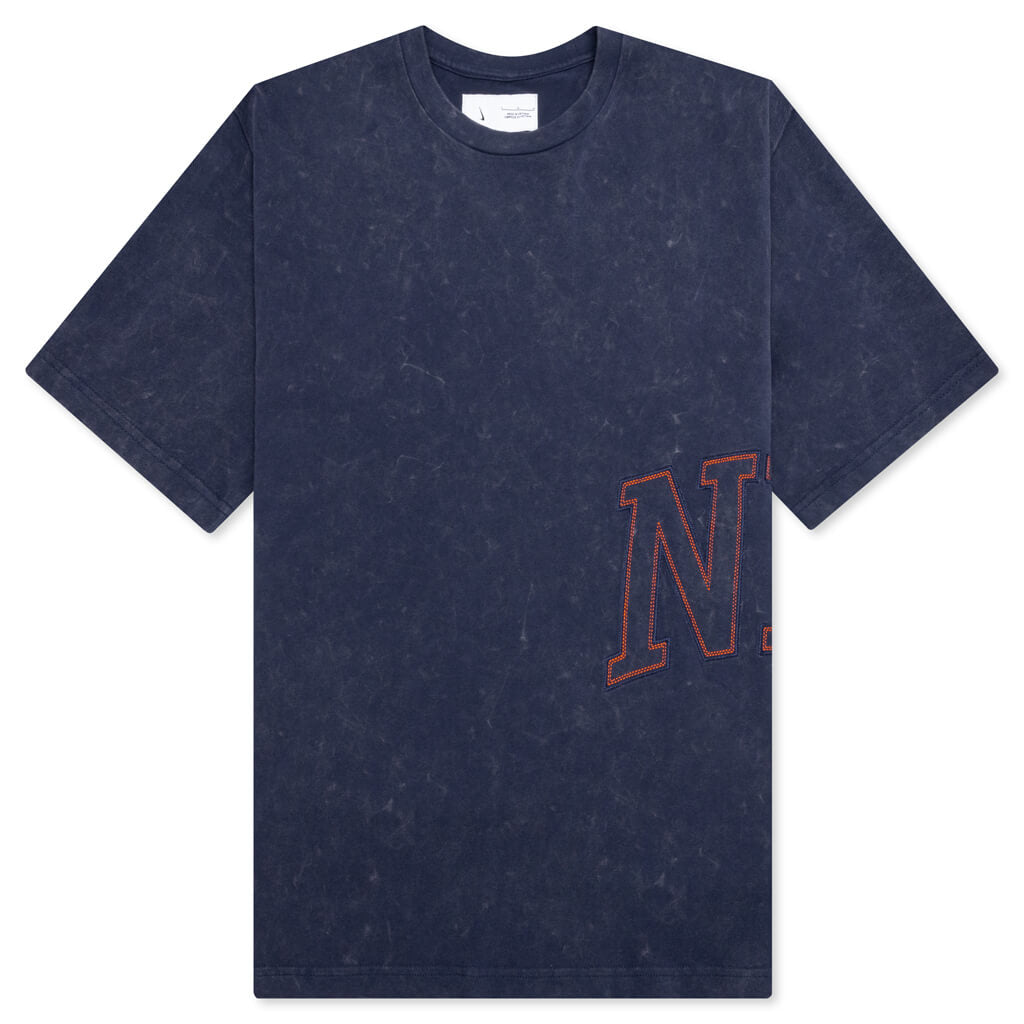 Fadeaway T-Shirt - Midnight Navy/Orange Blaze