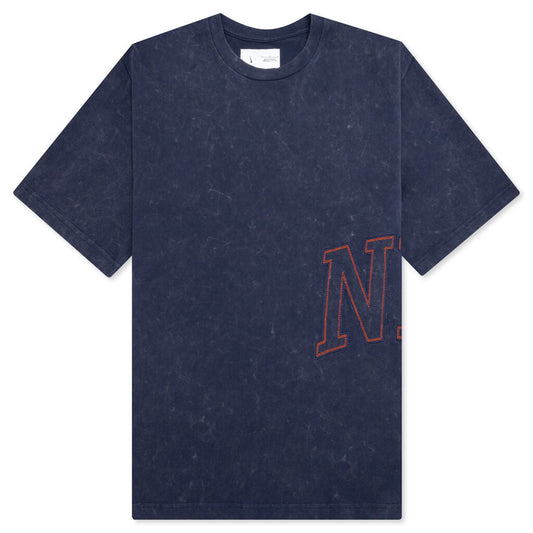 Fadeaway T-Shirt - Midnight Navy/Orange Blaze