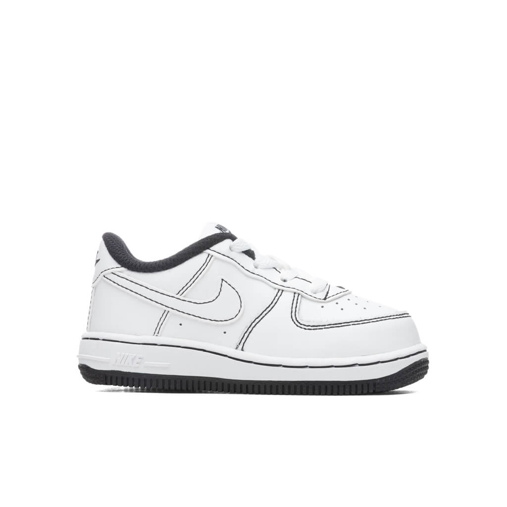 Force 1 'Contrast Stitch' (TD) - White/Black