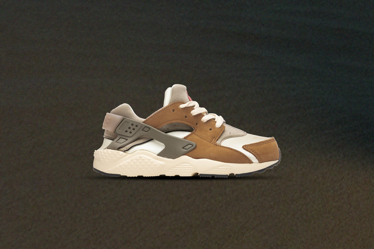 Nike x Stussy Huarache Run LE (PS) - Desert Oak/Reed