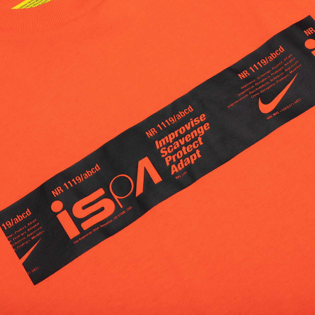 ISPA GPX Tee - Rush Orange