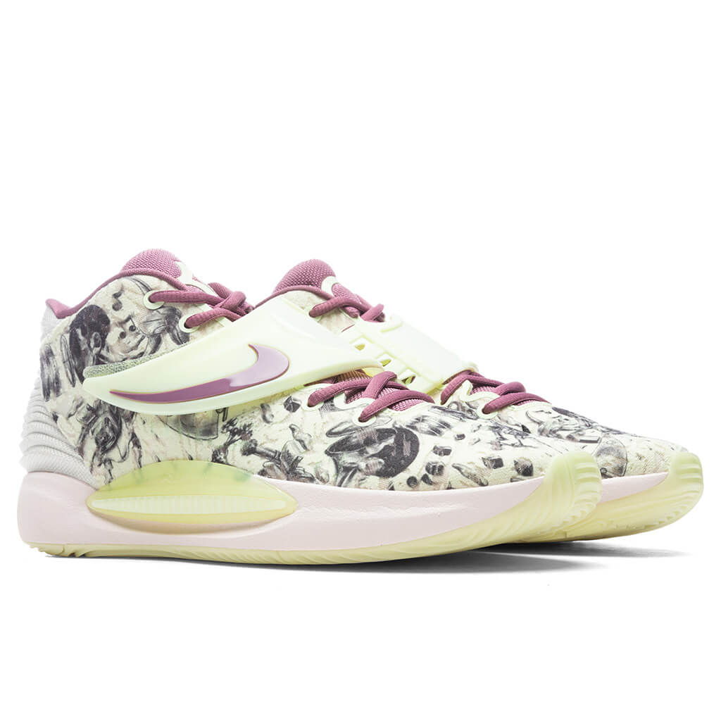 KD 14 Surreal - Lime Ice/Light Mulberry/Pearl White