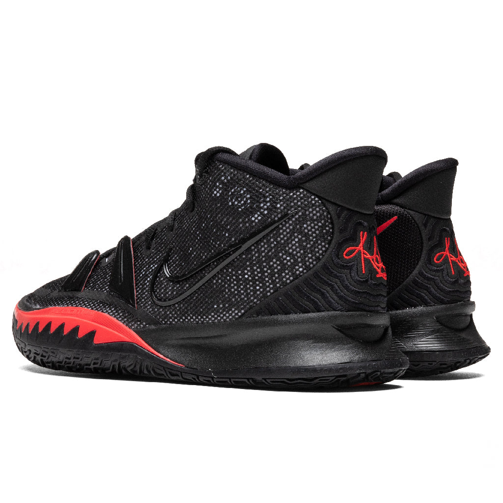 Kyrie 7 - Black/University Red/White