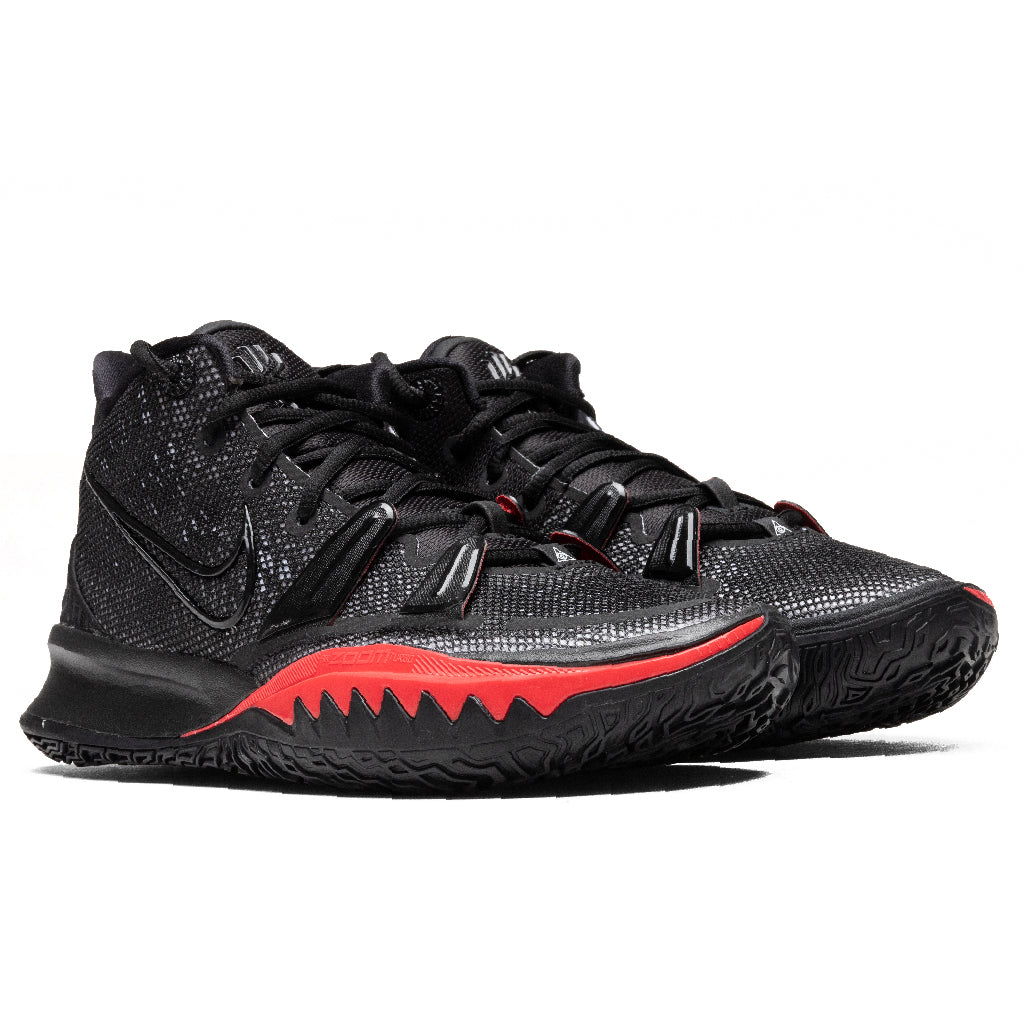 Kyrie 7 - Black/University Red/White