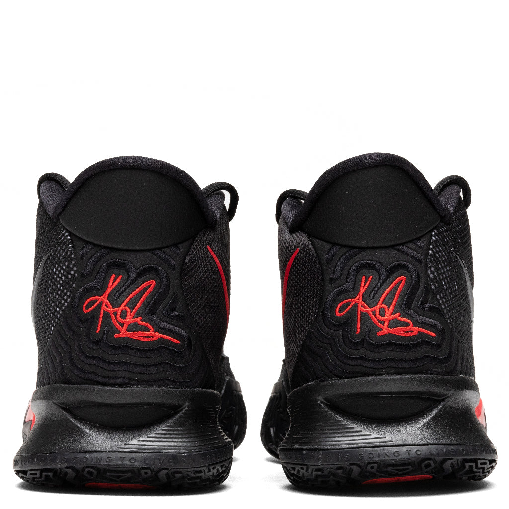 Kyrie 7 - Black/University Red/White