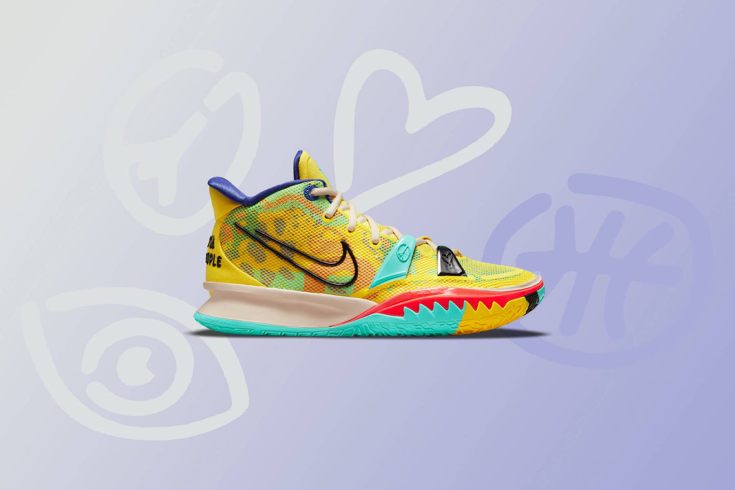 Kyrie 7 - Yellow Strike/Black