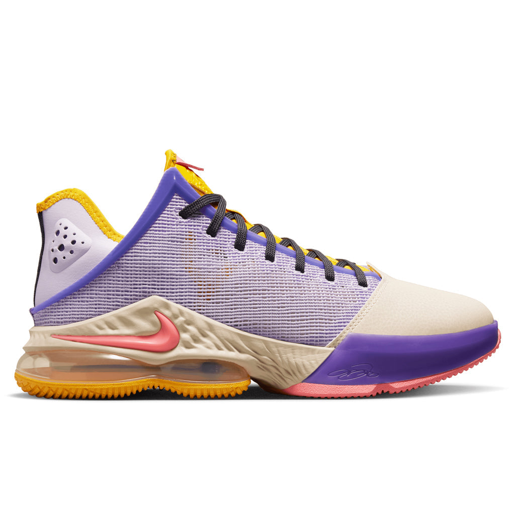 LeBron 19 Low - Lilac/Pink Gaze/DK Smoke Grey