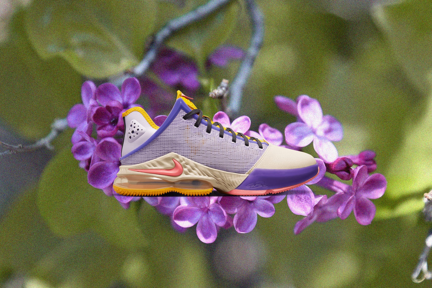 LeBron 19 Low - Lilac/Pink Gaze/DK Smoke Grey
