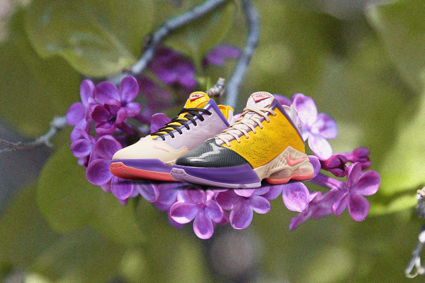 LeBron 19 Low - Lilac/Pink Gaze/DK Smoke Grey