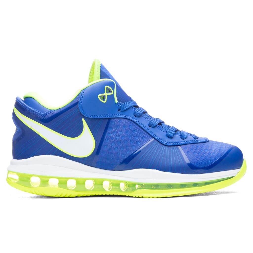 LeBron 8 V/2 Low "Treasure Blue" - Treasure Blue/White