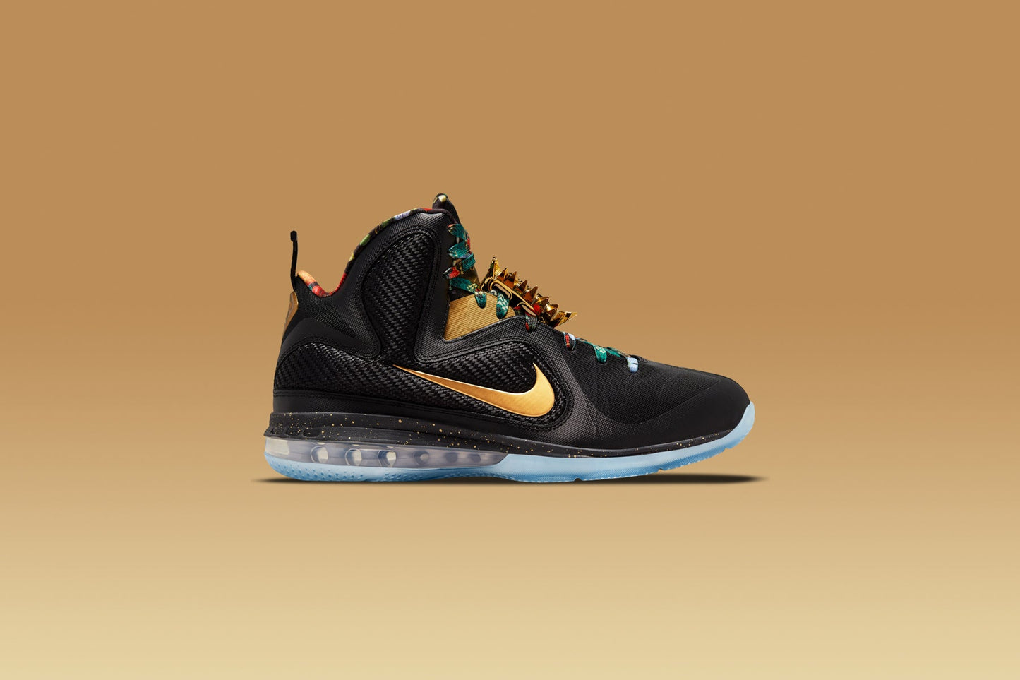 LeBron 9 "Watch the Throne" - Black/Metallic Gold