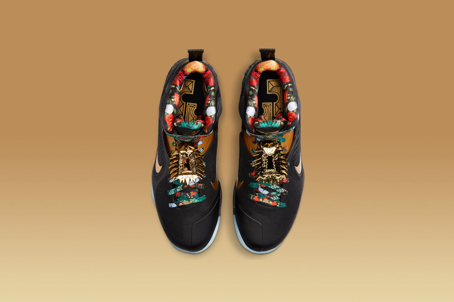 LeBron 9 "Watch the Throne" - Black/Metallic Gold
