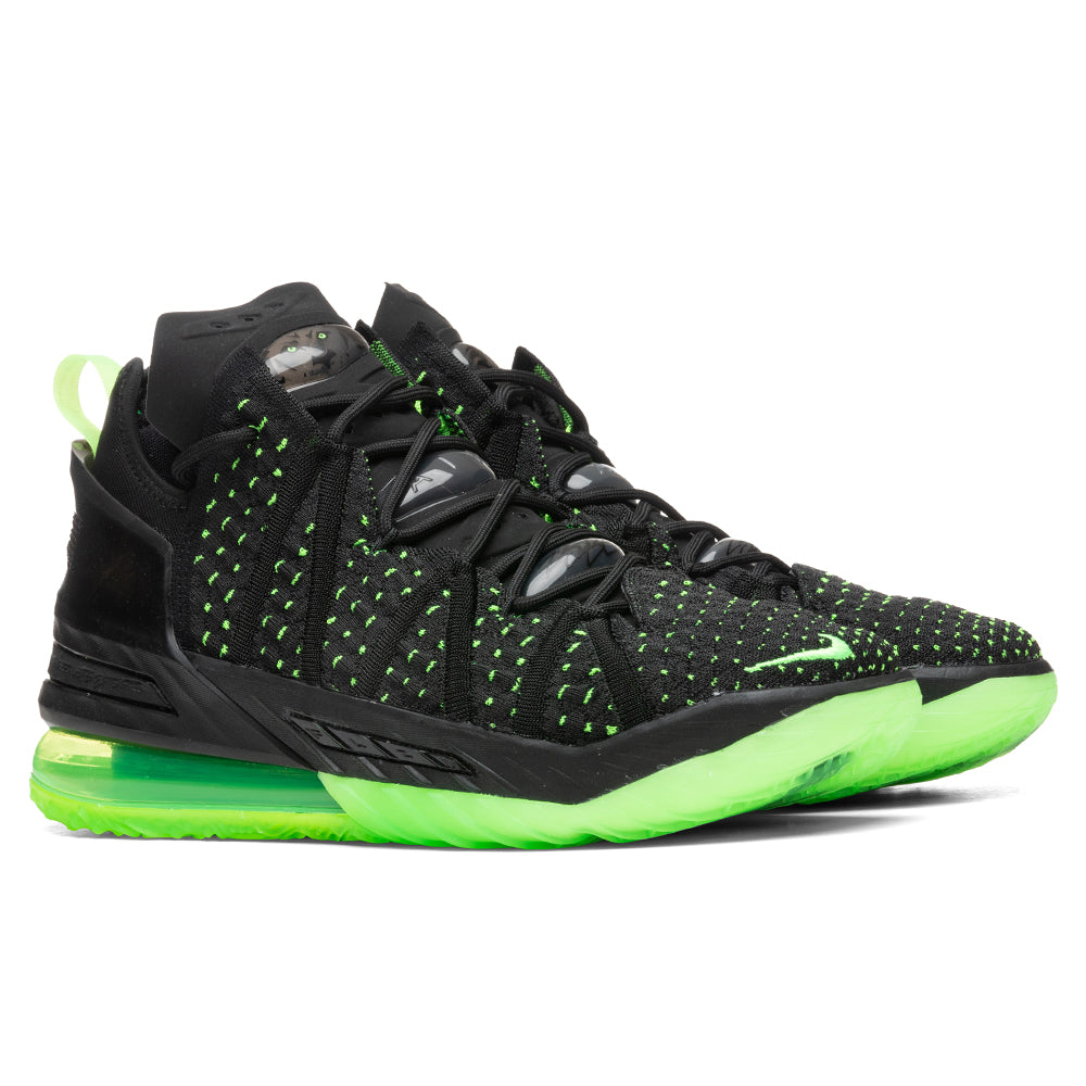 Lebron XVIII "Dunkman" - Black/Electric Green