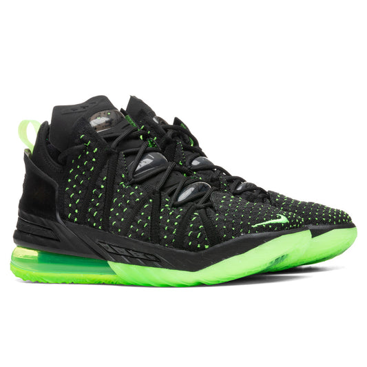 Lebron XVIII "Dunkman" - Black/Electric Green
