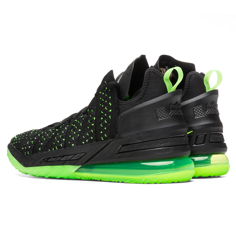 Lebron XVIII "Dunkman" - Black/Electric Green