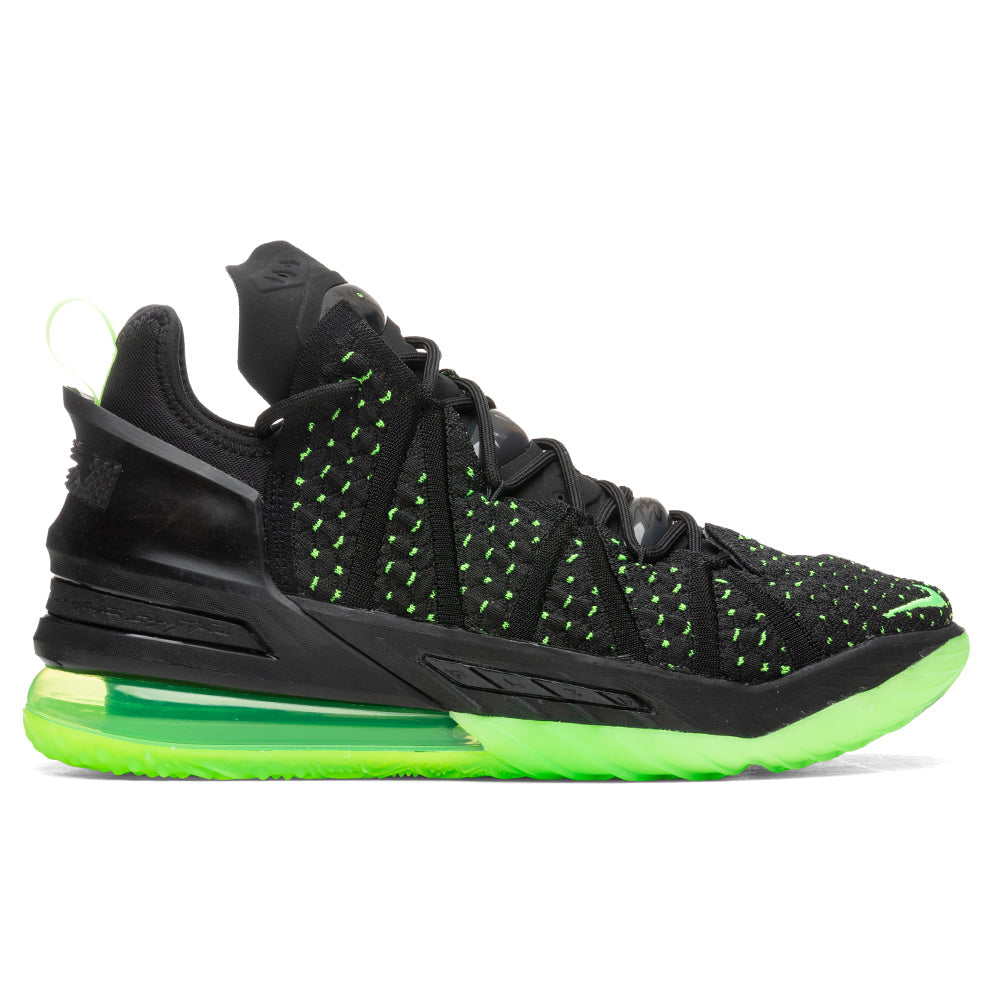 Lebron XVIII "Dunkman" - Black/Electric Green