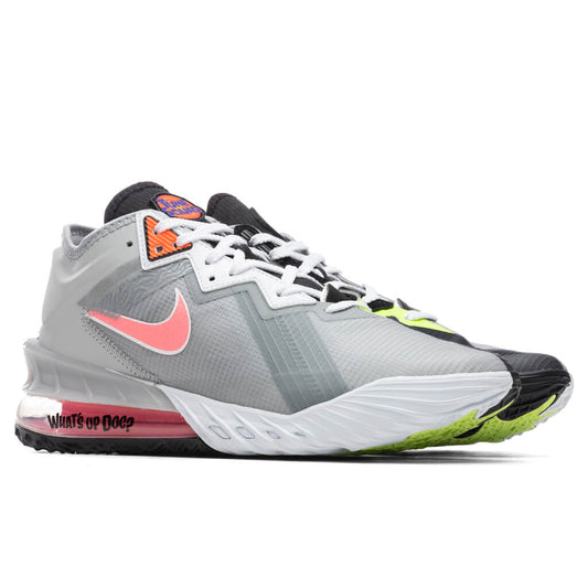 Lebron XVIII Low - Light Smoke Grey/Sunset Pulse