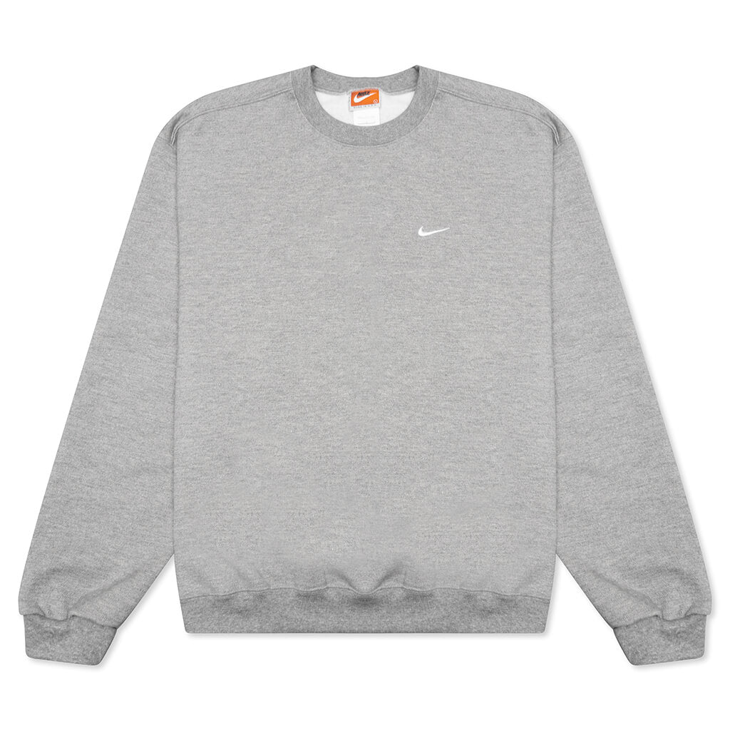 NRG MIUSA Crewneck - Dark Grey Heather/White