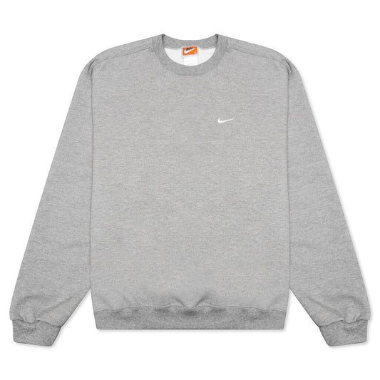 NRG MIUSA Crewneck - Dark Grey Heather/White