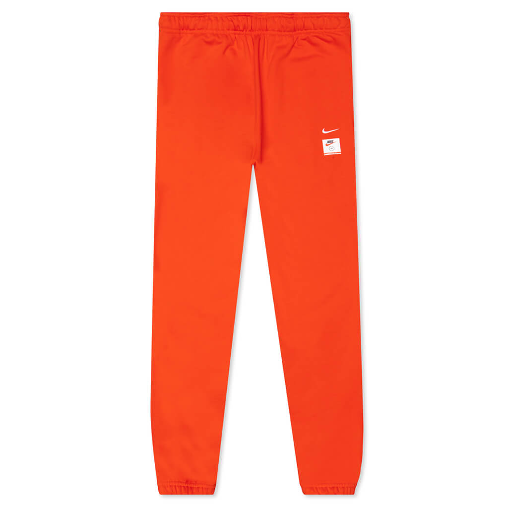 NRG MIUSA Fleece Pant - Team Orange/White