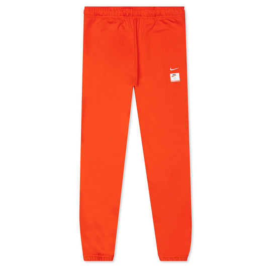 NRG MIUSA Fleece Pant - Team Orange/White