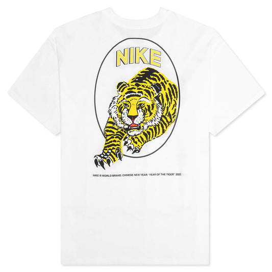 NRG Tiger Tee - White