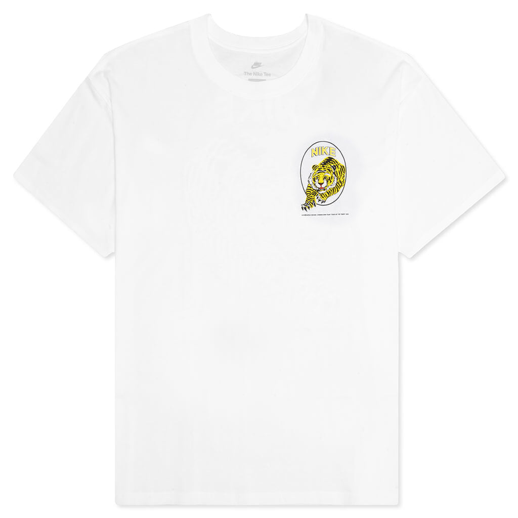 NRG Tiger Tee - White