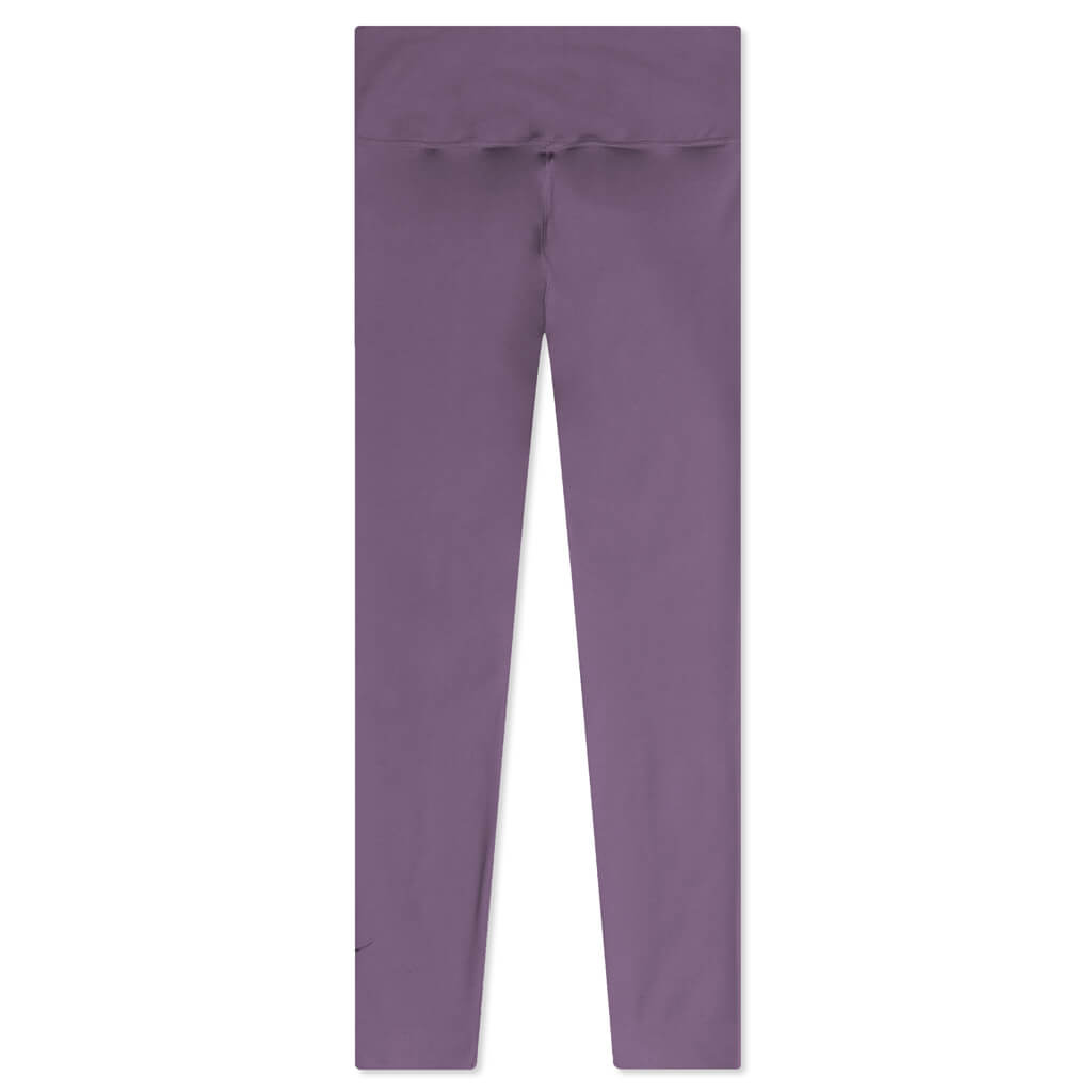 One Luxe Women's Mid-Rise 7/8 Leggings - Amethyst Smoke/Clear