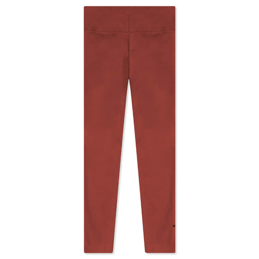 One Luxe Women's Mid-Rise Leggings - Redstone/Clear