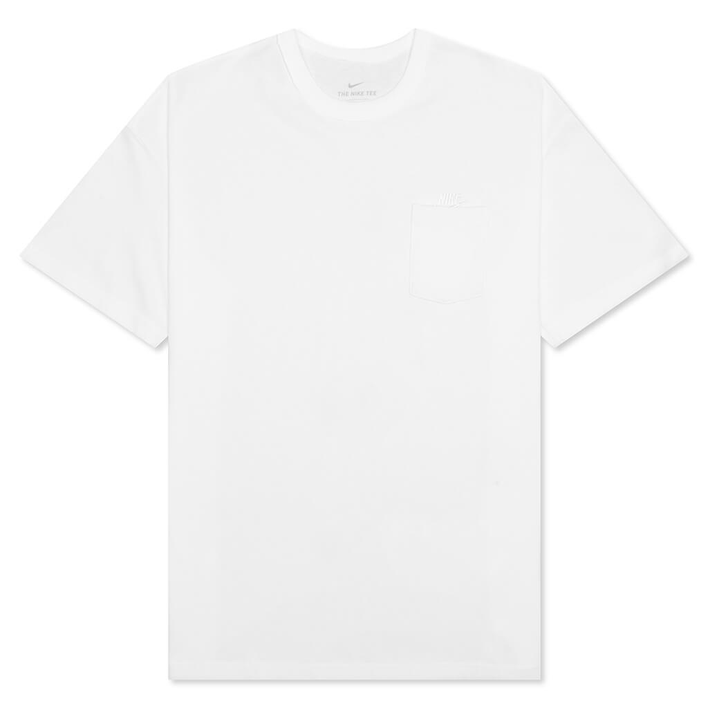 Premium Sportswear Essential Pocket T-Shirt - White