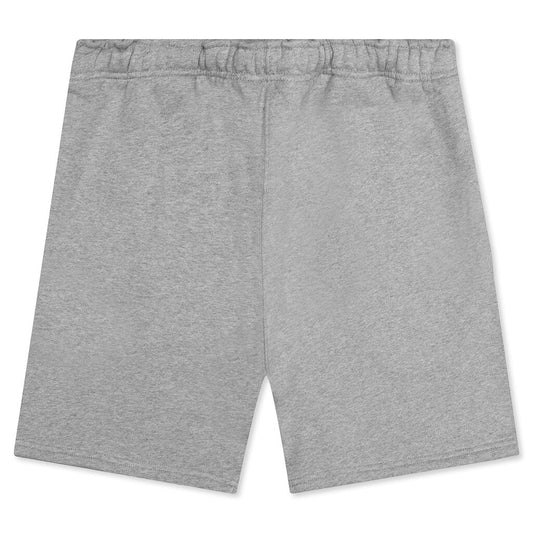 Solo Swoosh Fleece Short - Dk Grey Heather/White