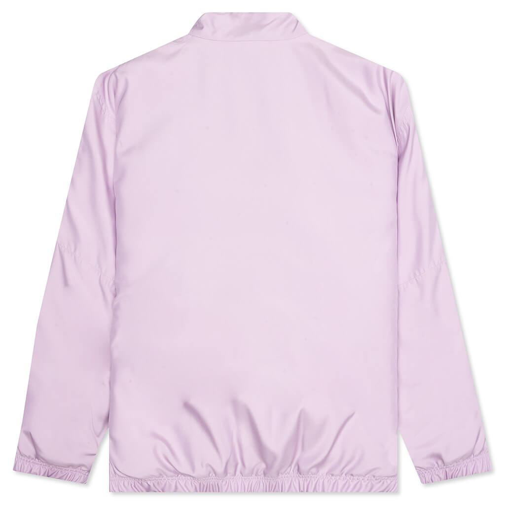 Solo Swoosh Satin Bomber Jacket - Doll/Black/White