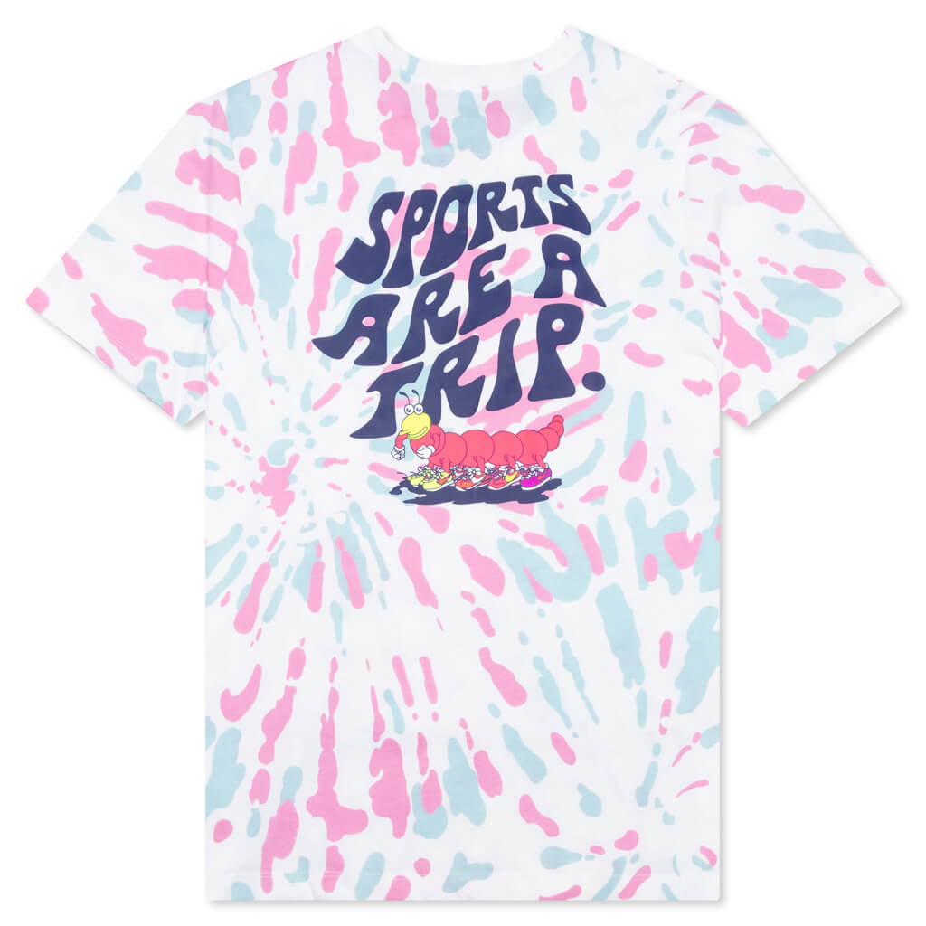 Sportswear Black Light Tie-Dye T-Shirt - White