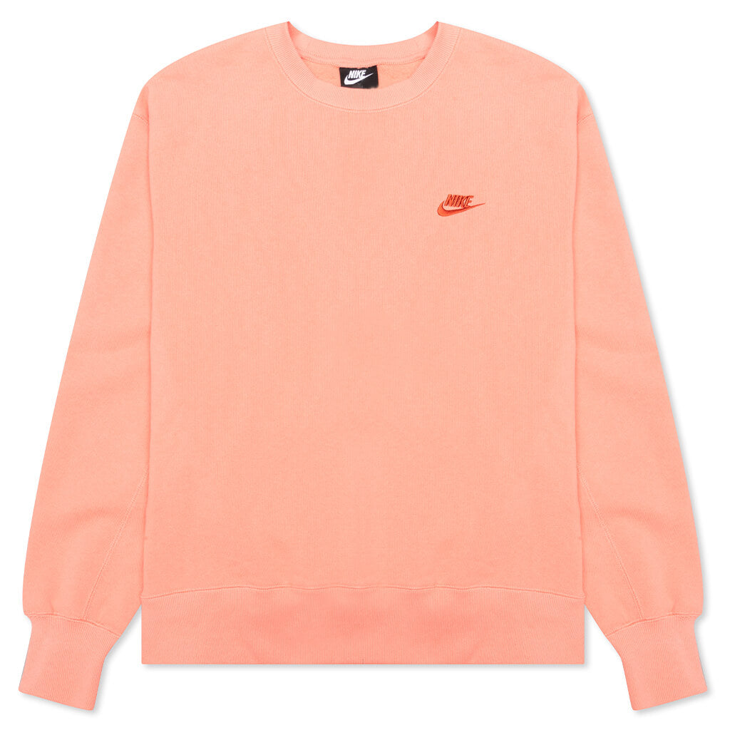 Sportswear Classic Fleece Crew - Apricot Agate/Light Sienna