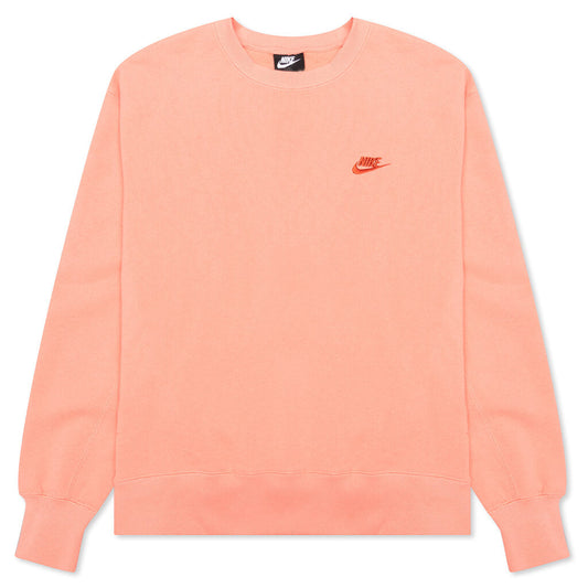 Sportswear Classic Fleece Crew - Apricot Agate/Light Sienna