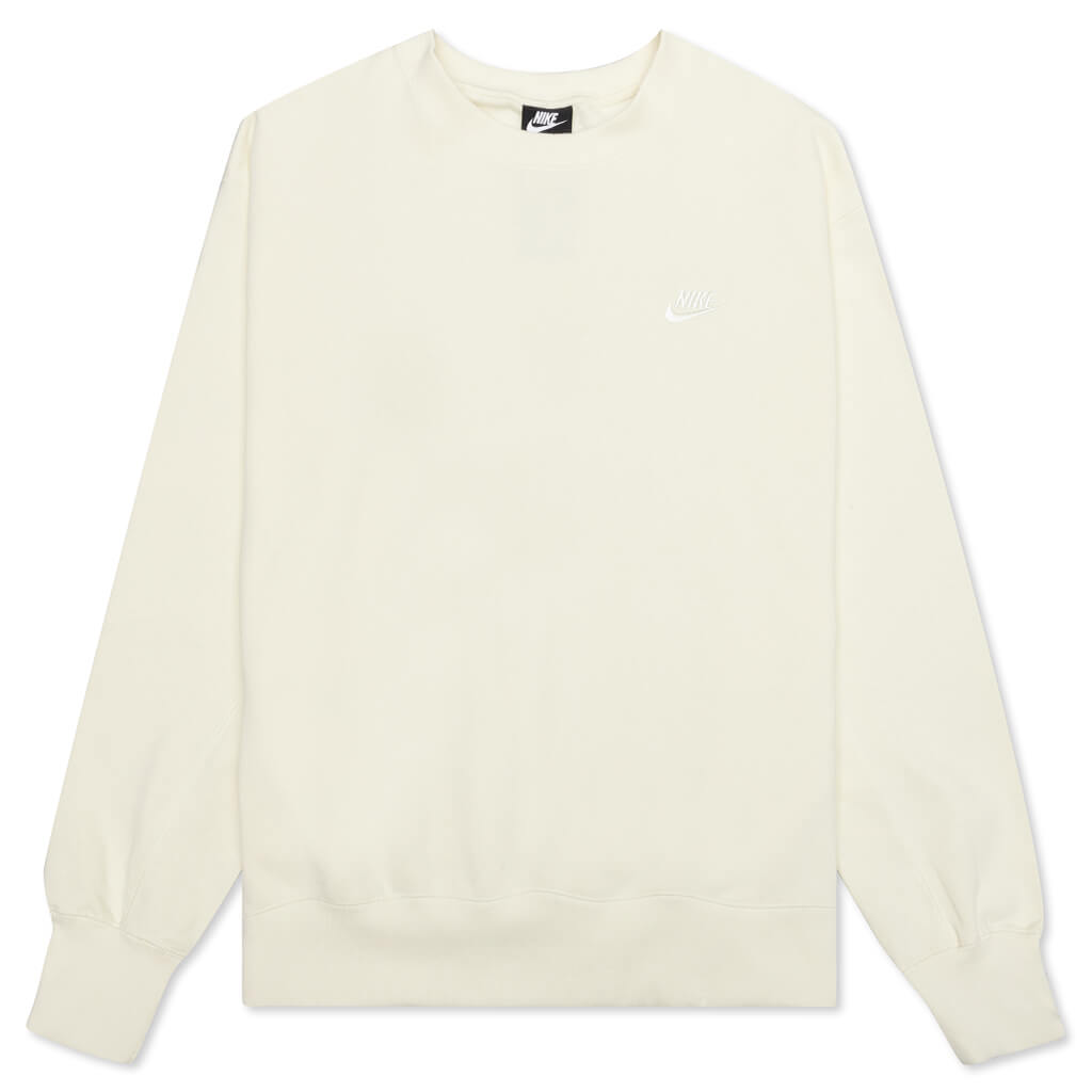 Sportswear Classic Fleece Crew - Coconut Milk/Sail