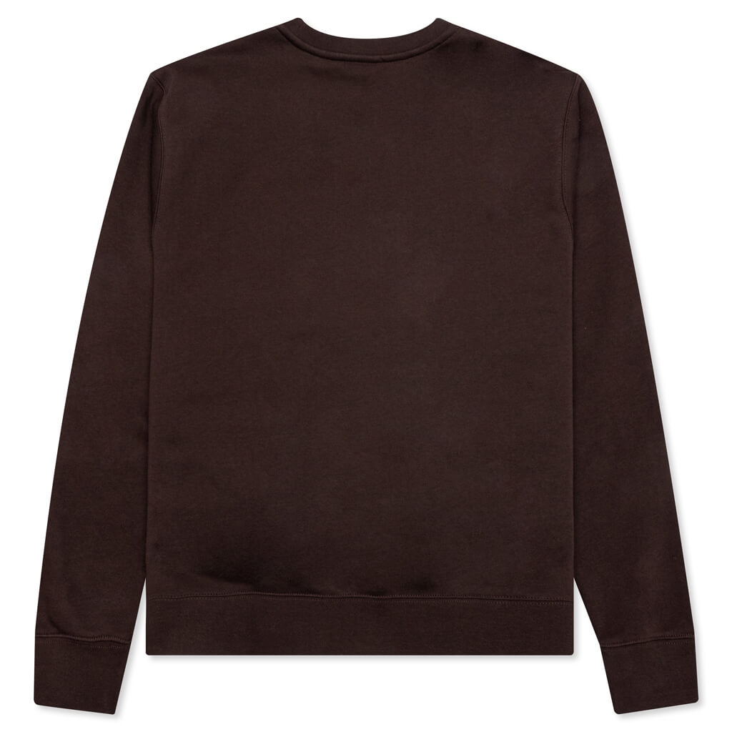 Sportswear Club Fleece Crew - Brown Basalt/White
