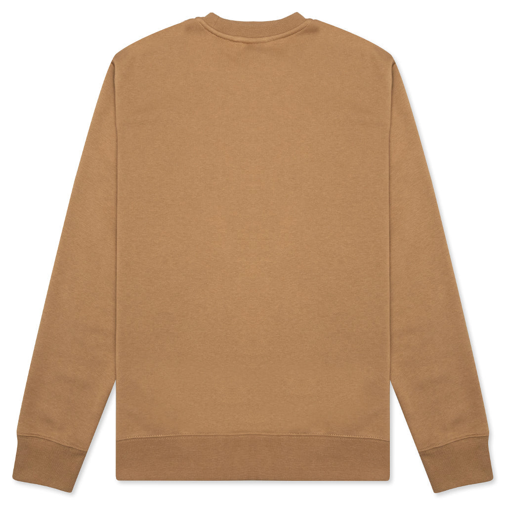 Sportswear Club Fleece Crew - Dark Driftwood/White