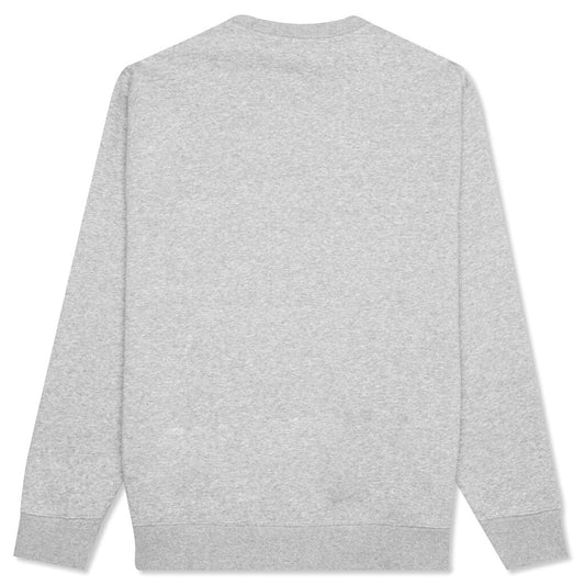 Sportswear Club Fleece Crew - Dark Grey Heather/White