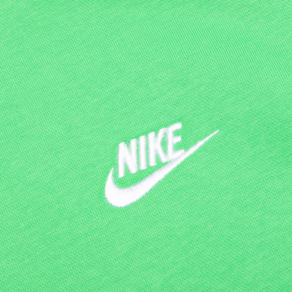 Sportswear Club Fleece Crew - LT Green Spark/White